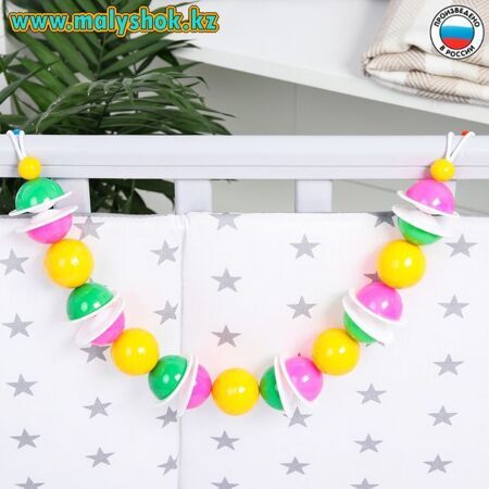 Подвеска на кроватку "Цветочная"**