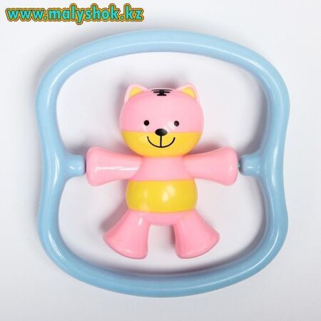 Погремушка «Котик», цвет МИКС**